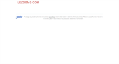 Desktop Screenshot of lezdoms.com